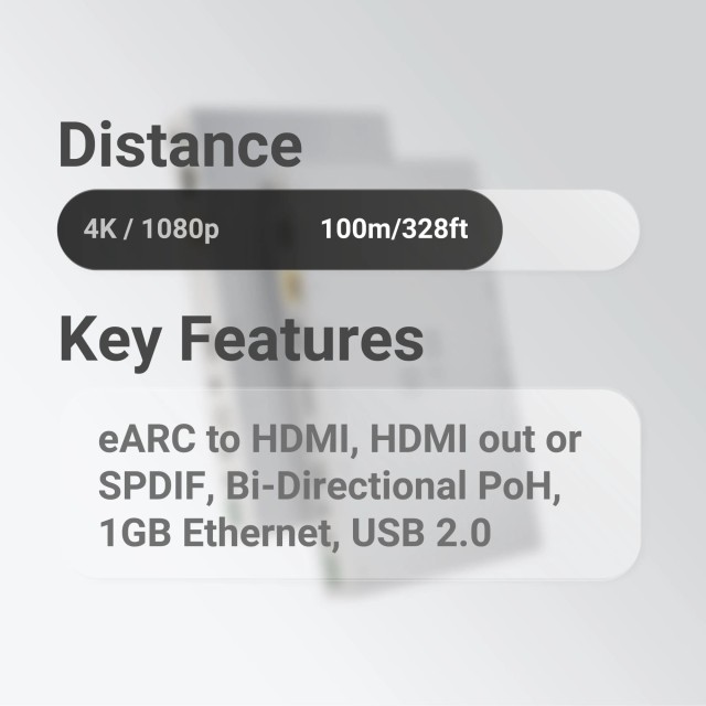 HDAnywhere XTND 4K (100) eARC + USB