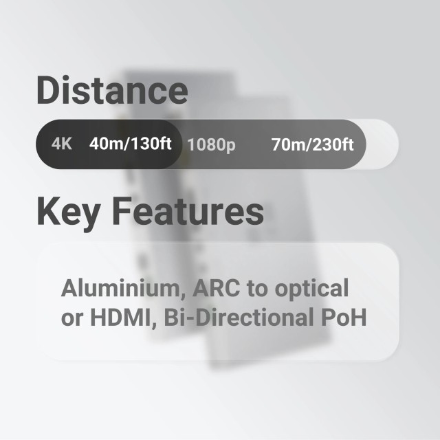 HDAnywhere XTND 4K (40) ARC + TPC