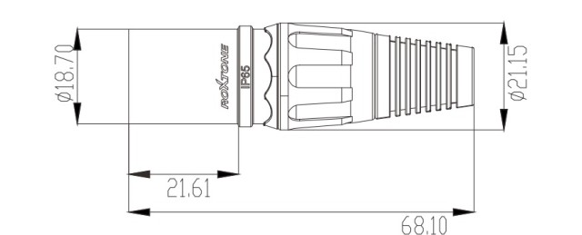 Roxtone RE8MW-BK