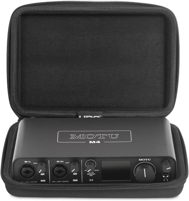 UDG Creator MOTU M2/M4 Hardcase Black (U8498BL)