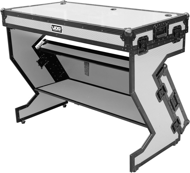 UDG Ultimate FlightCase Portable Z-Style DJ Table Wh Plus(W) (U91072WH)