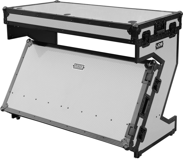 UDG Ultimate FlightCase Portable Z-Style DJ Table Wh Plus(W) (U91072WH)