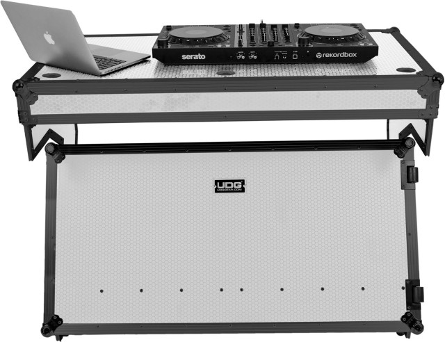 UDG Ultimate FlightCase Portable Z-Style DJ Table Wh Plus(W) (U91072WH)