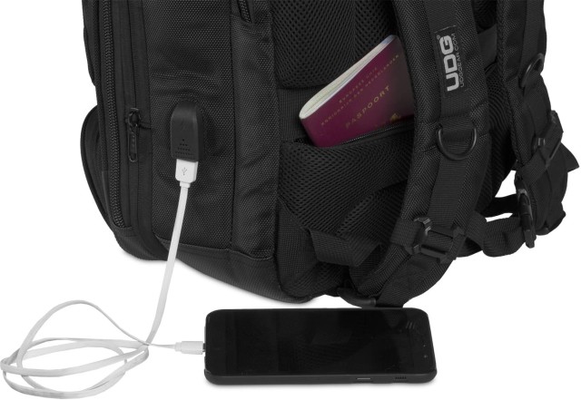 UDG Ultimate Backpack Slim Black/Orange Inside (U9108BL/OR)