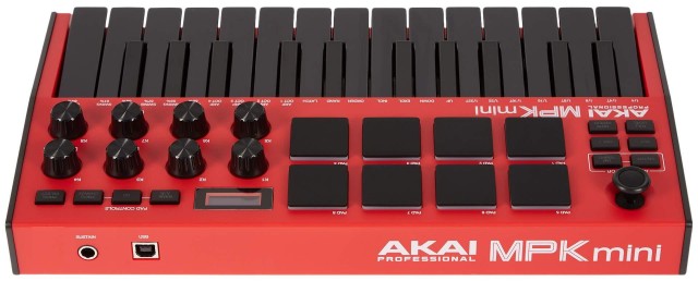 ����-���������� AKAI MPK mini MK3 Red