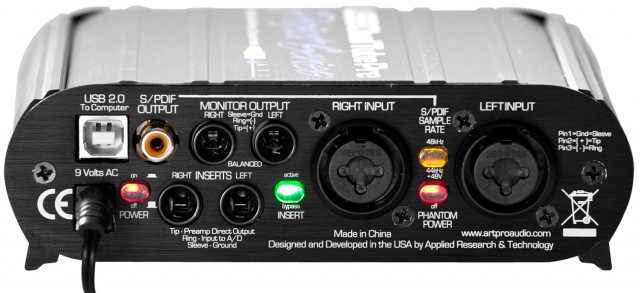 ����������� ������������� A.R.T. USB Dual Tube Pre