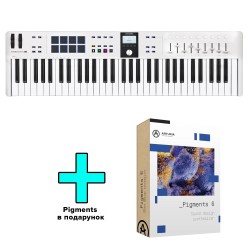Arturia KeyLab Essential 61 mk3 White + Arturia Pigments