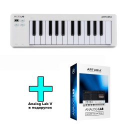 Arturia MicroLab mk3 White + Analog Lab V