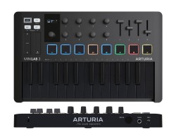 Arturia MiniLab 3 Deep Black