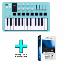 Arturia MiniLab 3 Aquamarine + Arturia Analog Lab V
