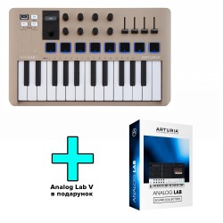 Arturia MiniLab 3 Champagne Edition + Arturia Analog Lab V