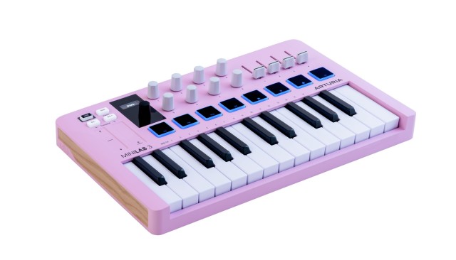 ����-���������� Arturia MiniLab 3 Rose Quartz + Arturia Analog Lab V