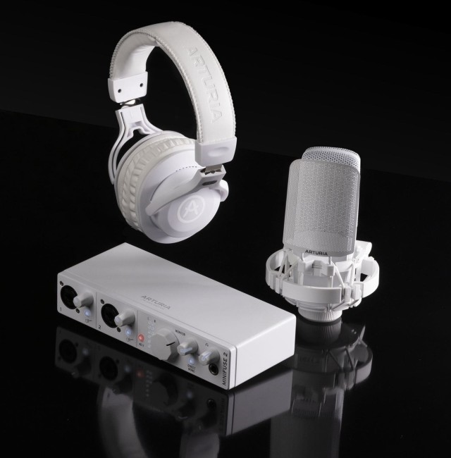 �������� ��� ����������� Arturia MiniFuse Recording Pack White