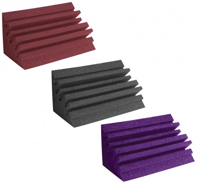 Auralex MetroLENRD Bass Traps 4 pieces Charcoal