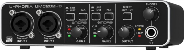 �������� ����� Behringer UMC202HD