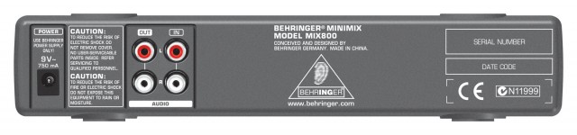 Behringer MINIMIX MIX800