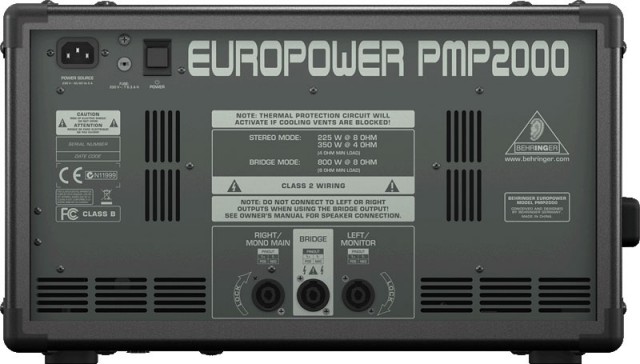 Behringer PMP2000