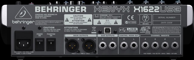 Behringer XENYX X1622USB