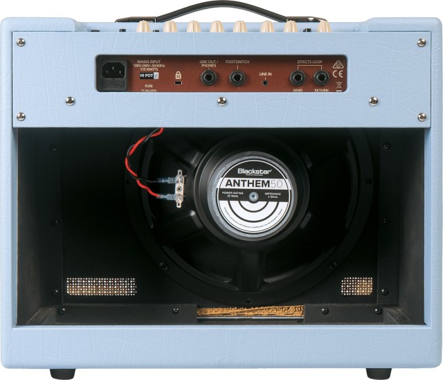 Blackstar DEBUT 50R BABY BLUE UNION FLAG