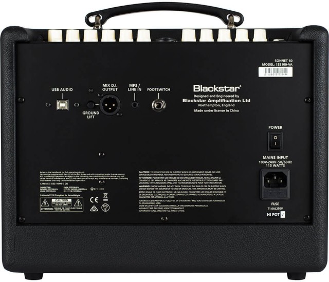 Blackstar SONNET 60 ACOUSTIC BLACK
