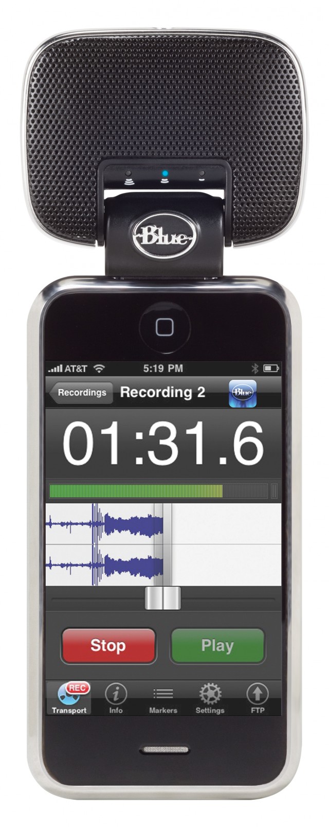 Blue Microphones Mikey iPOD Recorder