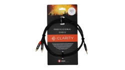 Clarity miniJACK-2xRCA-B/2m