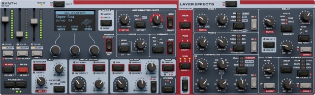 �������� ������ Clavia Nord Stage 4 Compact