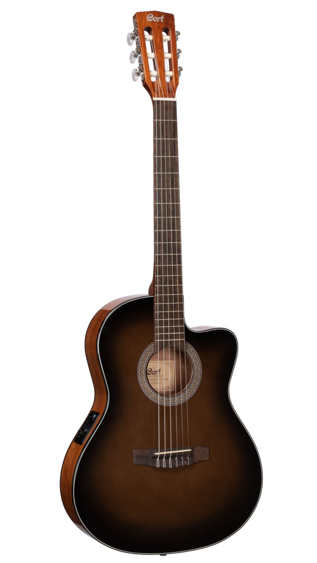 �������� ����� CORT Jade E Nylon (Dark Brown Burst)