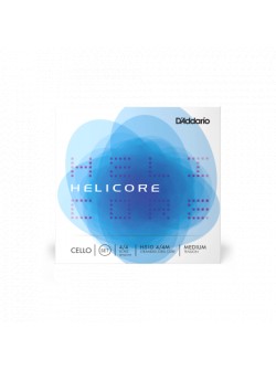 DADDARIO HELICORE CELLO STRING SET 4/4 Scale Medium Tension