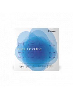 DADDARIO HELICORE HYBRID BASS STRING SET 3/4 Scale Medium Tension