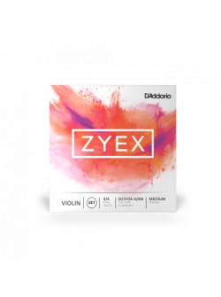 DADDARIO ZYEX VIOLIN STRING SET 4/4 MEDIUM TENSION