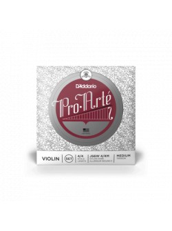 DADDARIO PRO-ARTE VIOLIN STRING SET WITH WOUND E 4/4 Scale Medium Tension