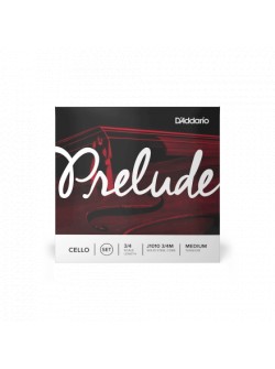 DADDARIO PRELUDE CELLO STRING SET 3/4 Scale Medium Tension