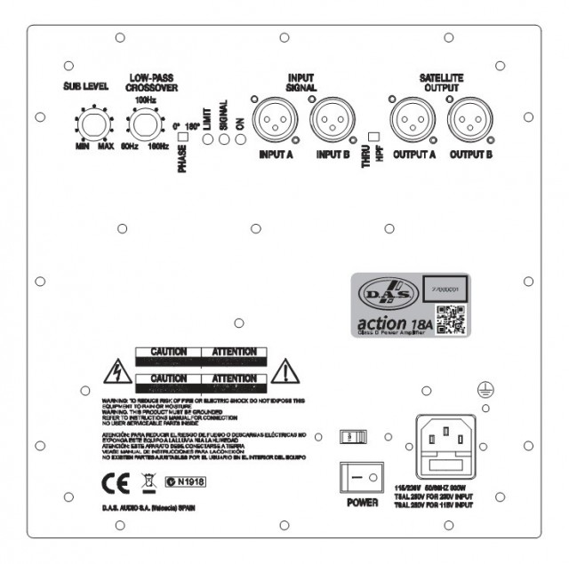D.A.S. Audio ACTION 18A