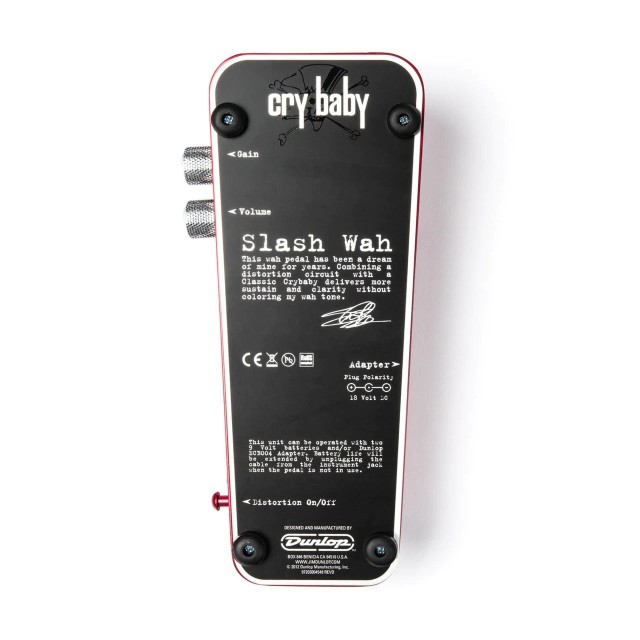 ������ ������ DUNLOP SLASH CRY BABY WAH