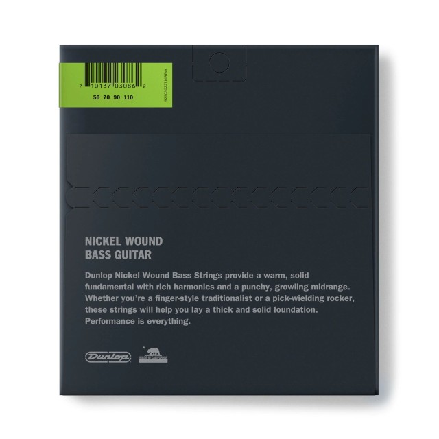 DUNLOP DBN50110 NICKEL WOUND HEAVY 50-110