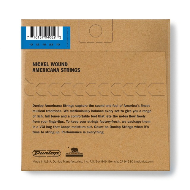 DUNLOP DJN1023 NICKEL WOUND LOOP END BANJO STRINGS 10-23 5-STRING