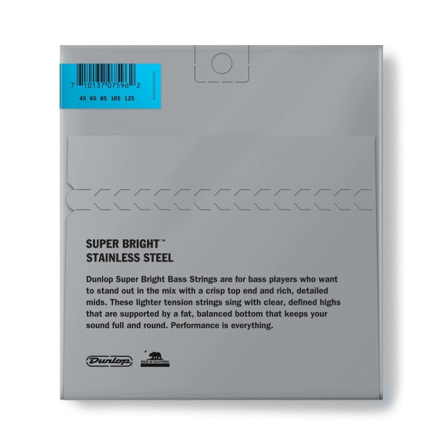 DUNLOP DBSBS45125 SUPER BRIGHT STEEL (45-125)
