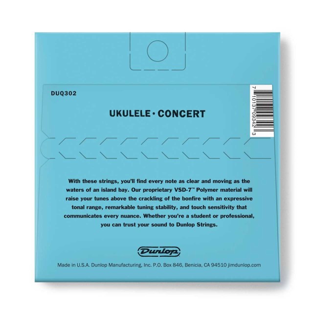 DUNLOP DUQ302 UKULELE CONCERT