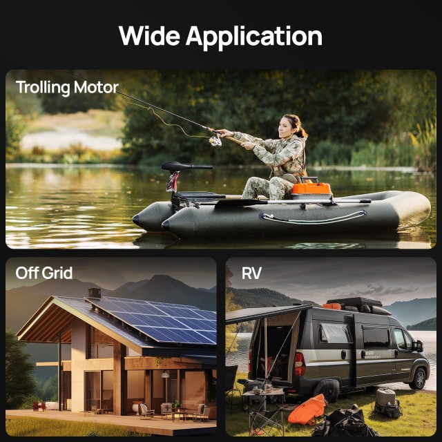 ����������� Eco-Worthy LiFePO4 12.8V 100Ah Bluetooth