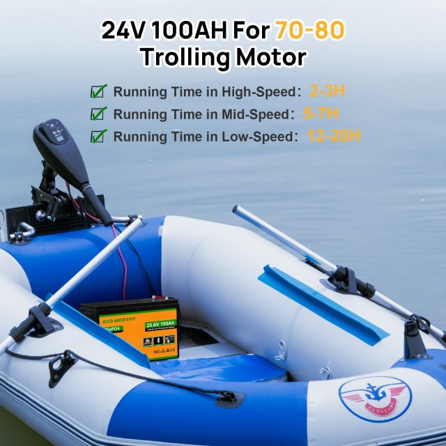 ����������� Eco-Worthy LiFePO4 25,6V 100Ah Low-Temp