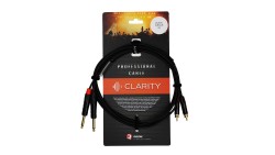 Clarity 2xJACK-2xRCA-B/2m