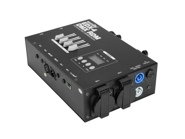 EUROLITE EDX-4 DMX RDM LED Dimmer Pack