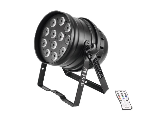 EUROLITE LED PAR-64 QCL 12x8W floor bl