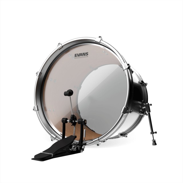 EVANS 22" G1 CLEAR Bass