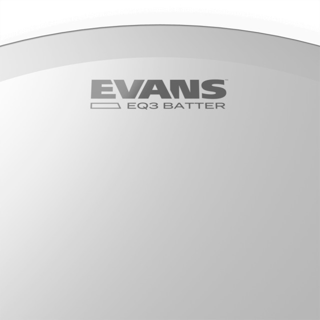EVANS 22" EQ3 FROSTED Bass