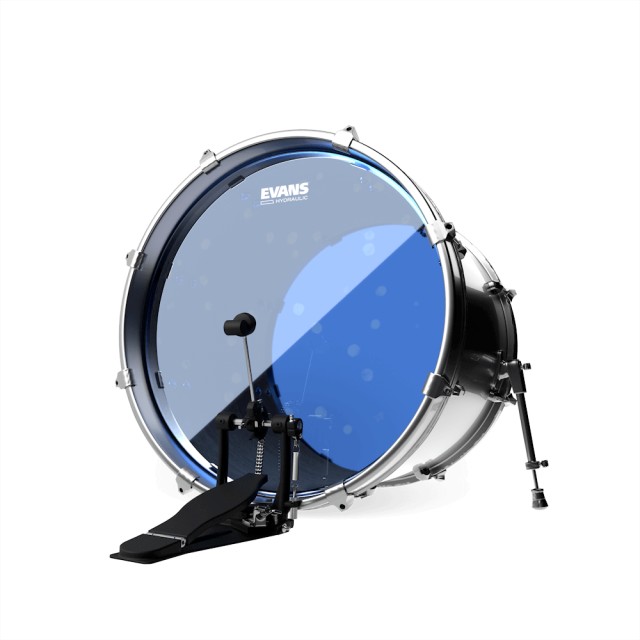 EVANS 22" HYDRAULIC BLUE Bass