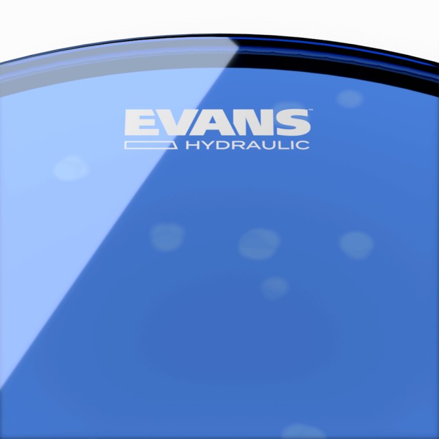 EVANS 22" HYDRAULIC BLUE Bass