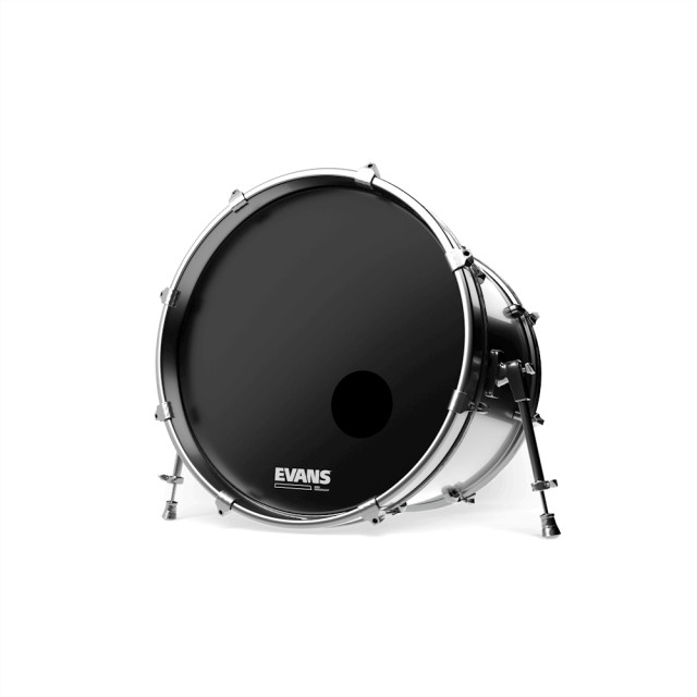 EVANS 22" EQ3 RESO BLACK