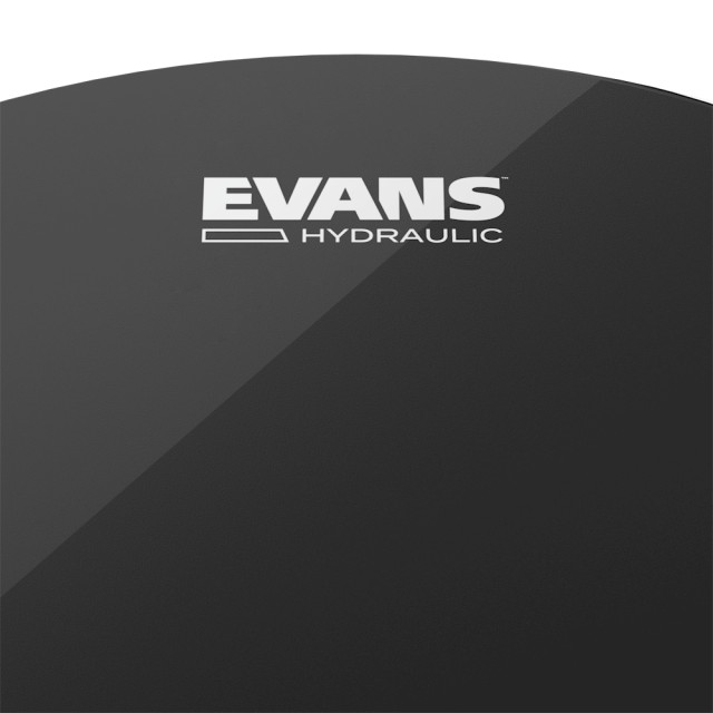 EVANS 22" HYDRAULIC BLACK Bass